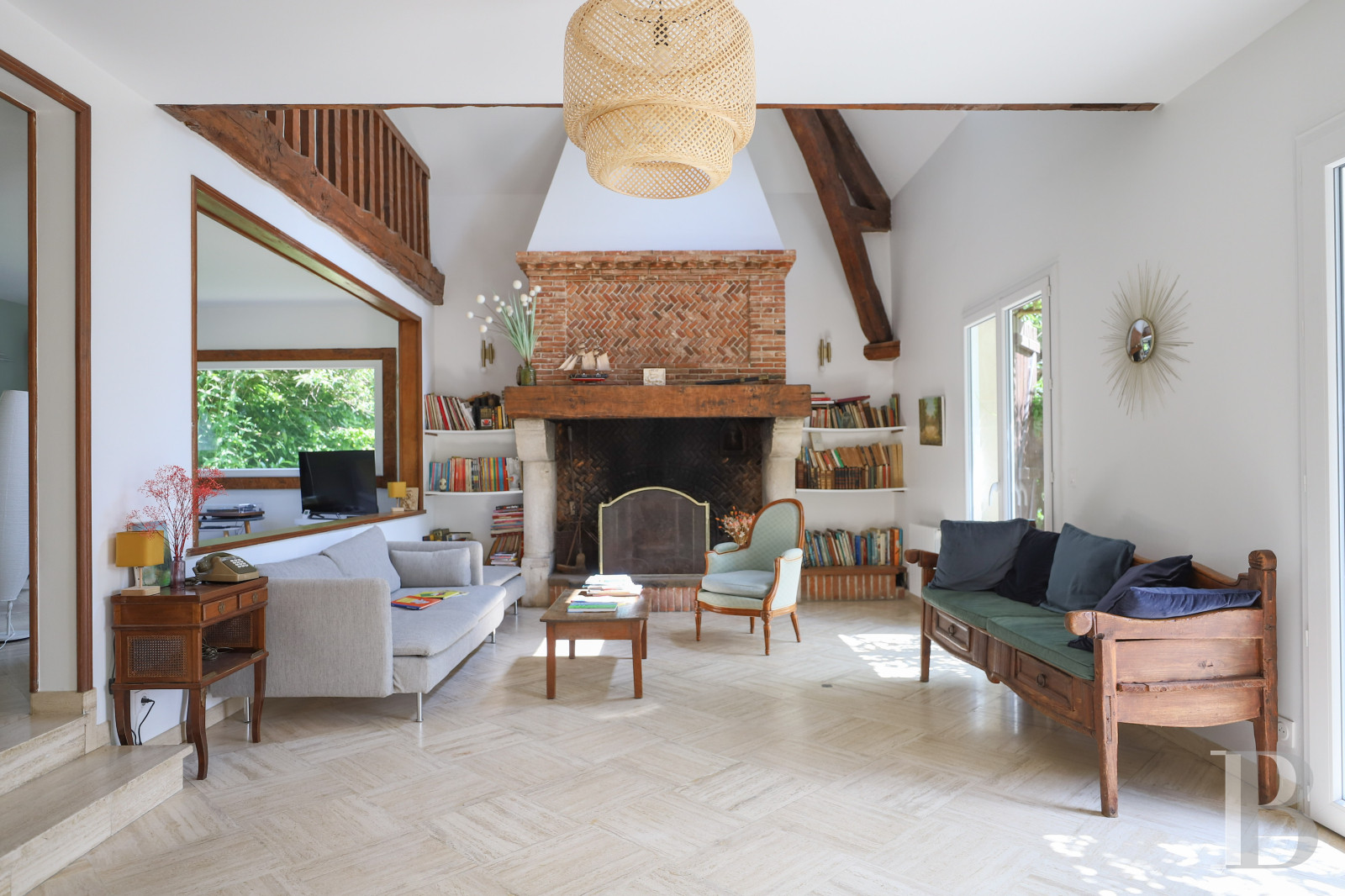 An Anglo-Norman-style villa in the Boucles de la Seine regional park in Normandy  - photo  n°13